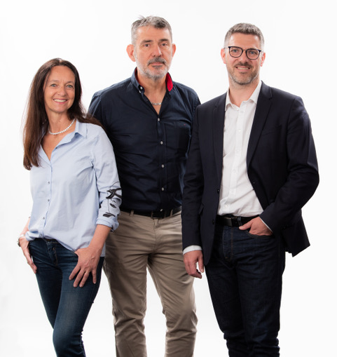 Photo de l'équipe, 4 professionnels de gestion de patrimoine